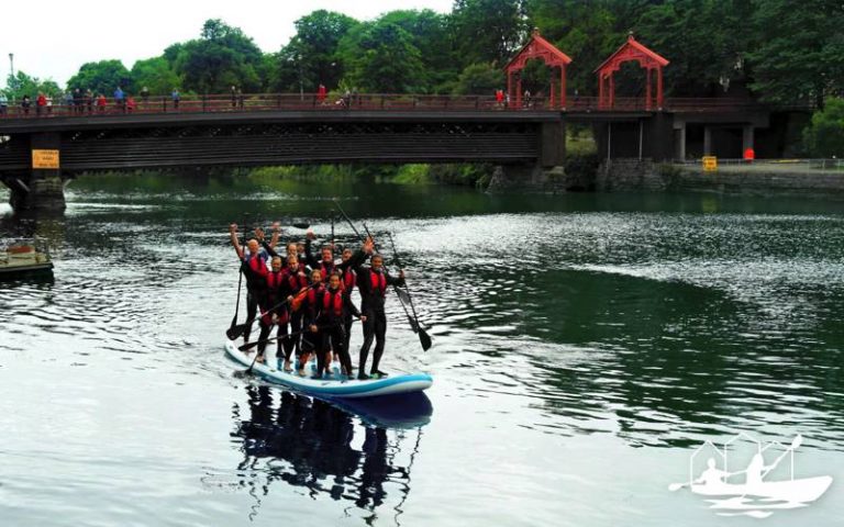 SUP-tur i Trondheim